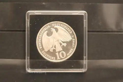 Bundesrepublik Deutschland; 10 Deutsche Mark; 1998; Westfälischer Friede, Silber; PP; Jäger-Nr. 467