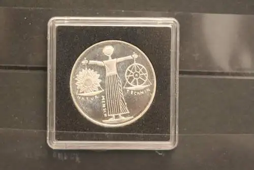 Bundesrepublik Deutschland; 10 Deutsche Mark; 2000; EXPO 2000 Hannover, Silber; stg; Jäger-Nr. 474