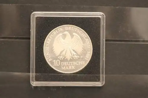 Bundesrepublik Deutschland; 10 Deutsche Mark; 2001; Katharinenkloster, Silber; stg; Jäger-Nr. 479