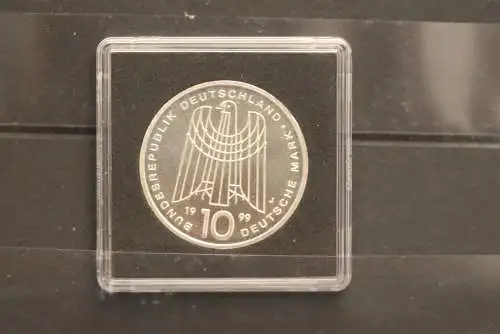 Bundesrepublik Deutschland; 10 Deutsche Mark; 1999; SOS-Kinderdörfer, Silber; stg; Jäger-Nr. 472