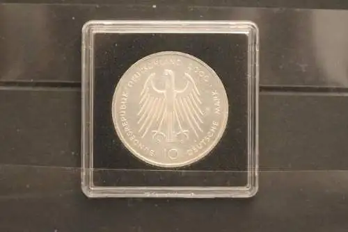 Bundesrepublik Deutschland; 10 Deutsche Mark; 2000; Karl der Große, Silber; stg; Jäger-Nr. 475