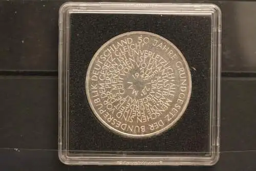 Bundesrepublik Deutschland; 10 Deutsche Mark; 1999; Grundgesetz, Silber; stg; Jäger-Nr. 471