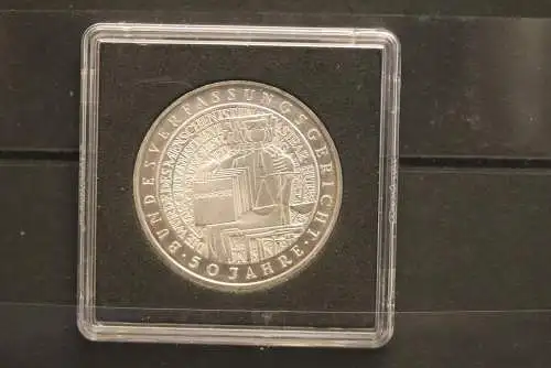 Bundesrepublik Deutschland; 10 Deutsche Mark; 2001; Bundesverfassungsgericht, Silber; stg; Jäger-Nr. 480