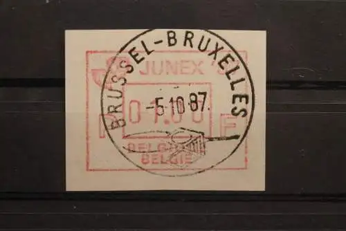 Belgien, FRAMA-ATM; Junex 87; gebraucht