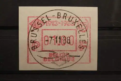 Belgien, FRAMA-ATM; 75 Jahre PSA Brüssel; gebraucht