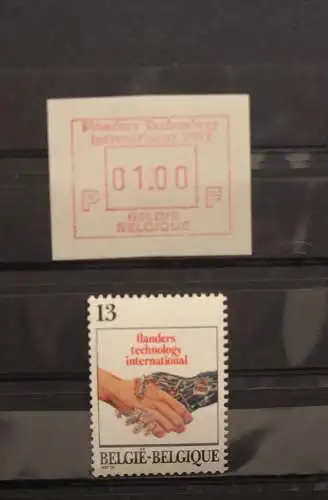 Belgien, FRAMA-ATM; Flanders Technology 1987, MNH