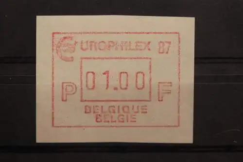 Belgien, FRAMA-ATM; MiNr. 8: Europhilex 87; MNH