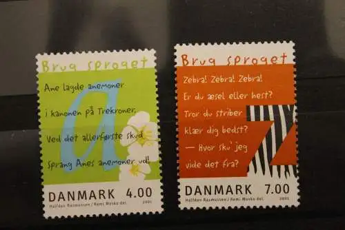 Dänemark 2001; Brug Sproget.; MNH