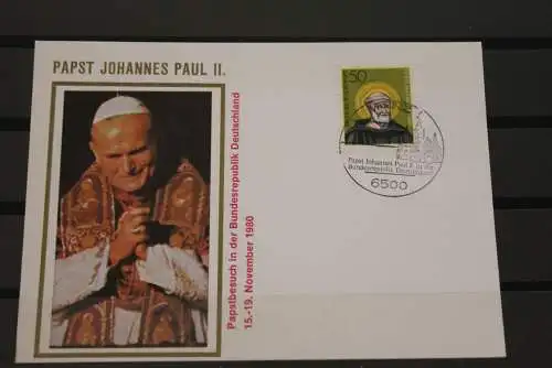 Deutschland; Papstreise 1980  Papst Johannes Paul II; Mainz