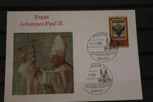 Deutschland; Papstreise 1980  Papst Johannes Paul II; Fulda