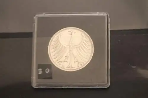 Bundesrepublik Deutschland; Kursmünze 5 DM; 1969 F; Silber 625; vz +; Jäger-Nr. 387