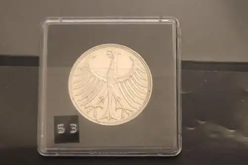 Bundesrepublik Deutschland; Kursmünze 5 DM; 1960 G; Silber 625; vz ; Jäger-Nr. 387