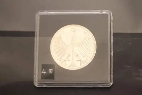 Bundesrepublik Deutschland; Kursmünze 5 DM; 1969 G; Silber 625; vz + ; Jäger-Nr. 387