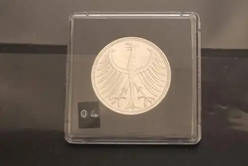 Bundesrepublik Deutschland; Kursmünze 5 DM; 1974 F; Silber 625; vz + ; Jäger-Nr. 387