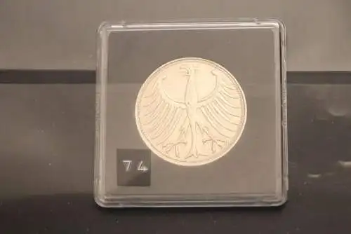 Bundesrepublik Deutschland; Kursmünze 5 DM; 1951 J; Silber 625; vz  ; Jäger-Nr. 387