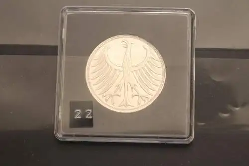 Bundesrepublik Deutschland; Kursmünze 5 DM; 1972; F; Silber 625; vz +; Jäger-Nr. 387