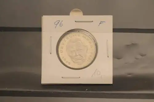 Deutschland; 2 Deutsche Mark Gedenkmünze: Ludwig Erhard, Jäger-Nr. 445, stg, 1996 F