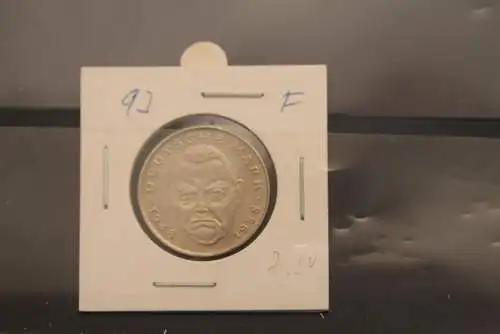 Deutschland; 2 Deutsche Mark Gedenkmünze: Ludwig Erhard, Jäger-Nr. 445, stg, 1993 F