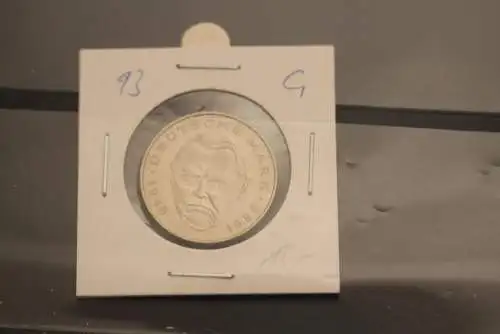 Deutschland; 2 Deutsche Mark Gedenkmünze: Ludwig Erhard, Jäger-Nr. 445, stg, 1993 G