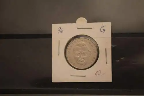 Deutschland; 2 Deutsche Mark Gedenkmünze: Ludwig Erhard, Jäger-Nr. 445, stg, 1996 G