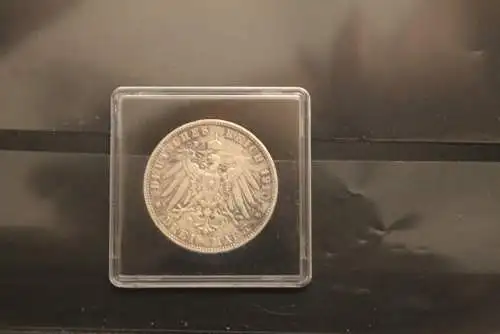 Deutsches Reich, Württemberg, Kursmünze, Silber, 3 Mark, 1910 F, ss-vz, Jäger-Nr. 175