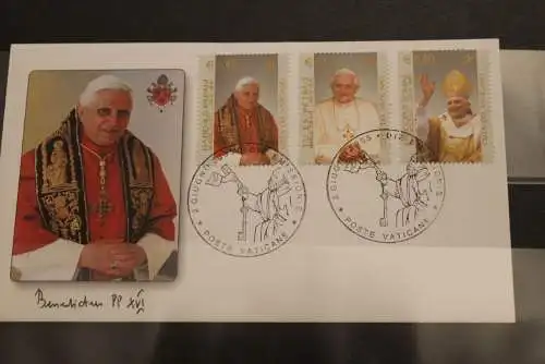 Papst Benedict PP XVI; FDC 2005