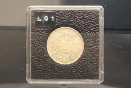 Deutsches Reich; 1 Mark, Silber, Jäger-Nr. 17; 1914 F, vz