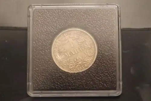 Deutsches Reich; Kursmünze 1 Mark, Silber; 1914 F; vz; Jäger-Nr. 17