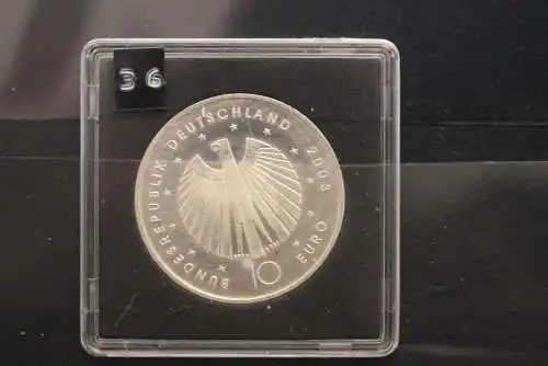 Bundesrepublik Deutschland; 10 Euro; 2003; Fußball-WM,  Silber, stg, Jäger-Nr. 499