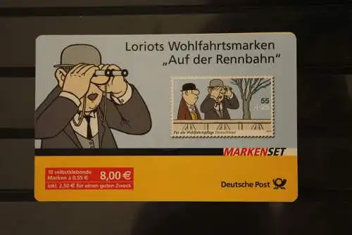 Deutschland; MH 83; Wohlfahrt: Loriot;  2011, gebraucht; Tagesstempel