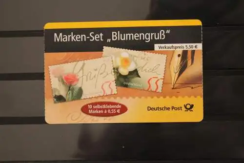 Deutschland; MH 55; Post!: Blumengruß, 2004, gebraucht; Ersttagsstempel