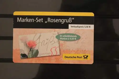 Deutschland; MH 51 a; Post!: 2003, Rosengruß, gebraucht; Ersttagsstempel