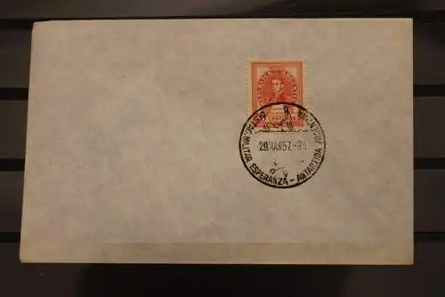 Argentinien; 1957, 3 verschiedene Antarktis-Belege, lesen