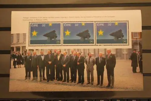 Irland 1992, Europäischer Binnenmarkt, Heftchenblatt, MiNr. 810, MNH