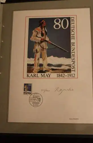 Karl May 1987; Künstleredition mit Handsignatur; Limitierte Auflage; lesen