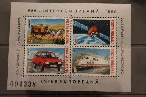 Rumänien 1988, Block 239 und 240, MNH