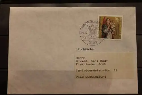 Weihnachten 1991, Christkind Dorf Himmelpforten, portogerecht