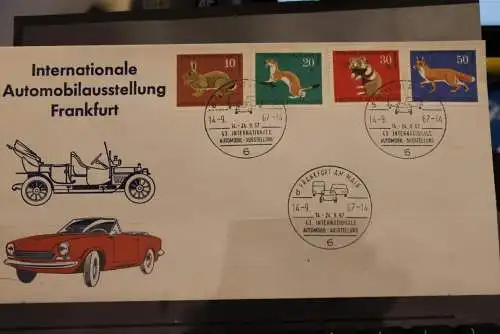 Deutschland, Intern. Automobilausstellung Frankfurt 1967