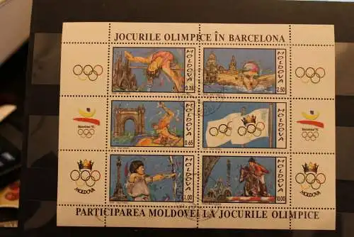 Moldawien 1992, KB Olympische Spiele, gebraucht