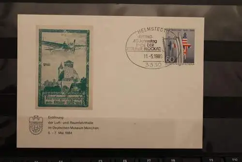 Deutschland, Sonderstempel Helmstedt "Ende der Berliner Blockade" 1989