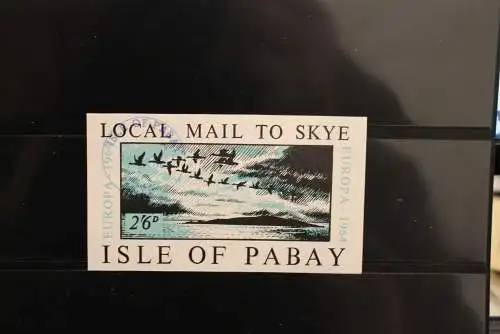 Isle of Pabay; EUROPA 1964, Block, kleines Format, gebraucht; lesen