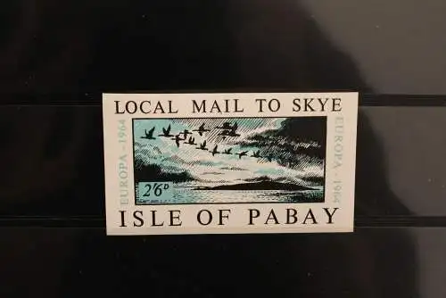 Isle of Pabay; EUROPA 1964, Block, kleines Format, MNH; lesen