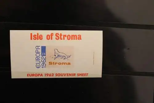 Stroma; EUROPA 1962, Block, MNH, lesen