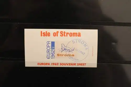 Stroma; EUROPA 1962, Block, gebraucht, lesen