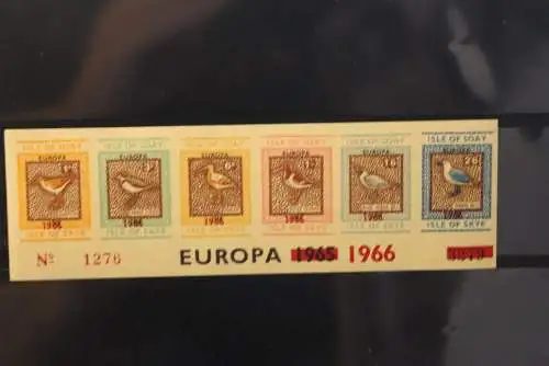 Isle of Soay; Isle of Skye; EUROPA 1966, Block, MNH; lesen