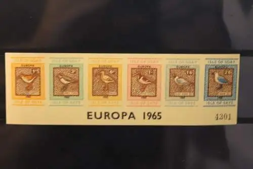 Isle of Soay; Isle of Skye; EUROPA 1965, Block, MNH; lesen