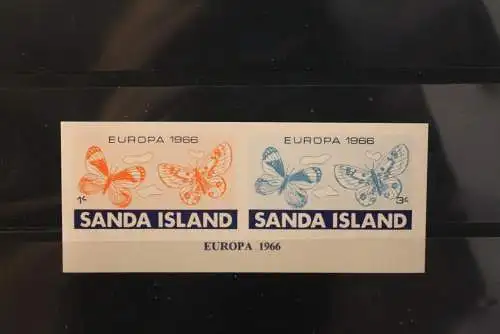 Sanda Island; EUROPA 1966, Block, kleines Format, MNH; lesen