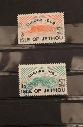 Isle of Jethou; EUROPA 1962, 2 Werte, gezähnt, gebraucht; lesen