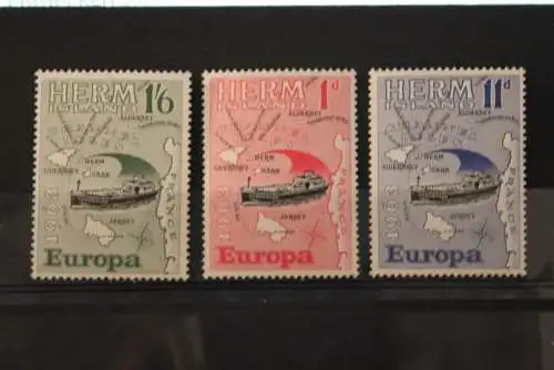 Herm Island; EUROPA 1963, 3 Werte, gezähnt, MNH; lesen