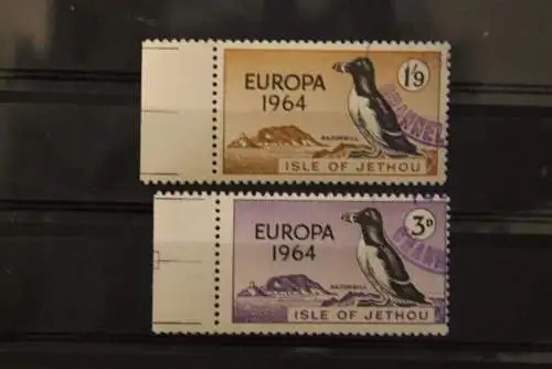 Isle of Jethou; EUROPA 1964, 2 Werte, gezähnt, gebraucht; lesen